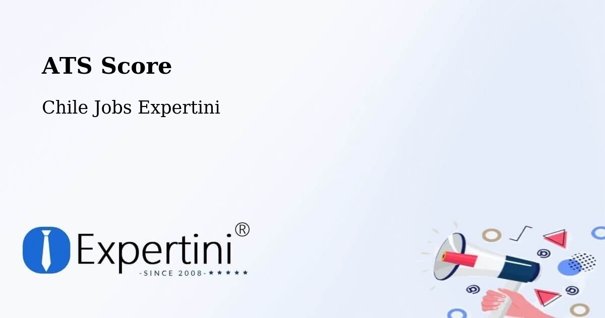 Resume ATS Score & Job Description Match Tool – Cochamó - Chile Jobs Expertini