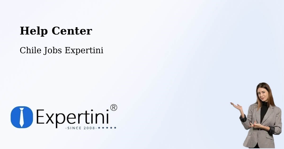 Help Center – Cochamó - Chile Jobs Expertini